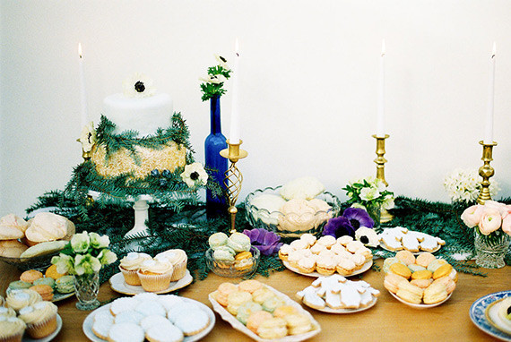 Royal Blue British Baby Shower Inspiration