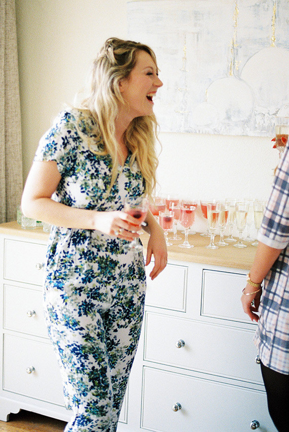 Royal Blue British Baby Shower