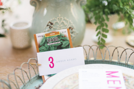 Table numbers Inspiration