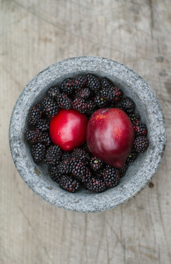 Blackberry dish