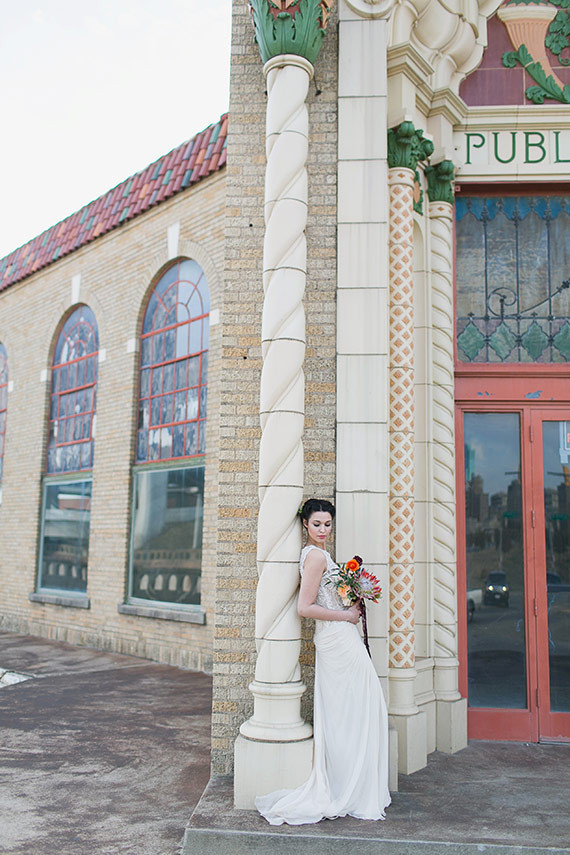 Spanish wedding inspired bride