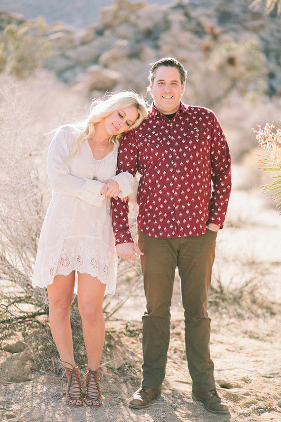 Joshua Tree engagement photoshoot