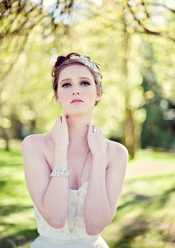 Spring bridal accessories