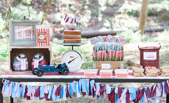4th of July Dessert Table