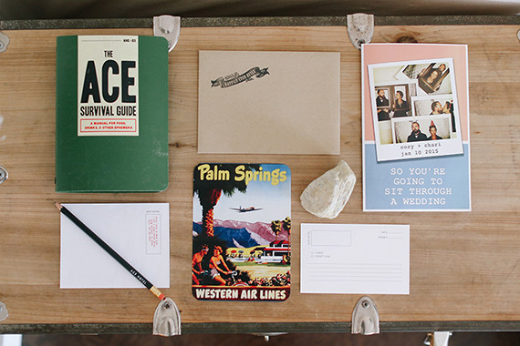 Ace Hotel wedding invitations