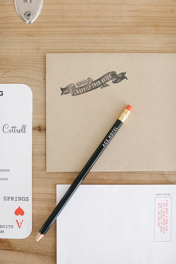 Customized pencil favor