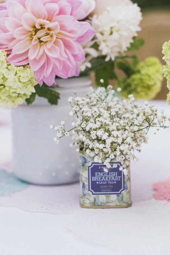 Tea party baby shower