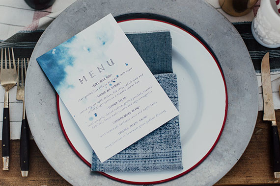 July 4th party menu