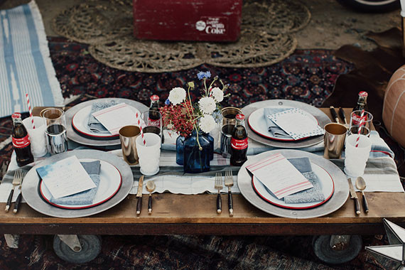 July 4th party ideas with Coke