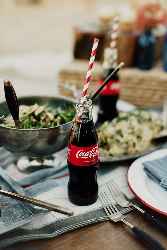 July 4th party ideas with Coke