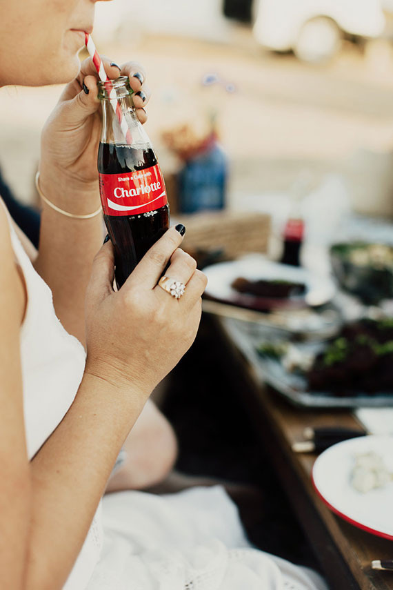 July 4th party ideas with Coke