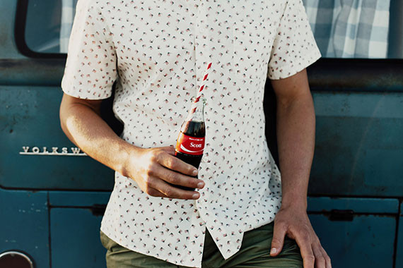 July 4th party ideas with Coke