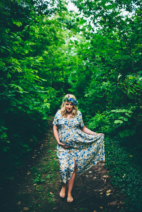 Forrest maternity photos