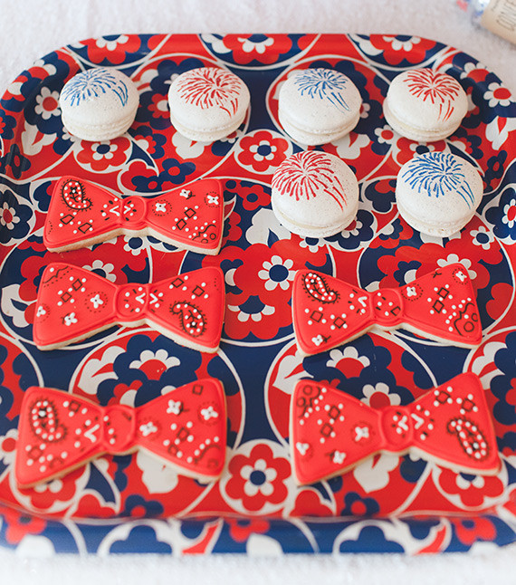 4th of July dessert table