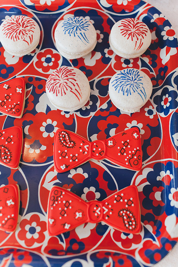 4th of July dessert table