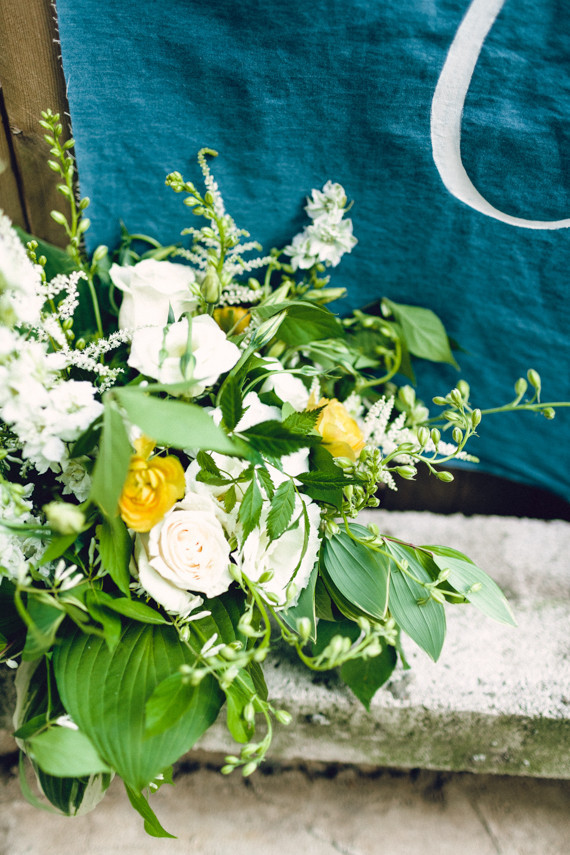 Blue Philadelphia Baby Shower by Confetti and Co