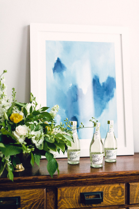 Blue Philadelphia Baby Shower by Confetti and Co