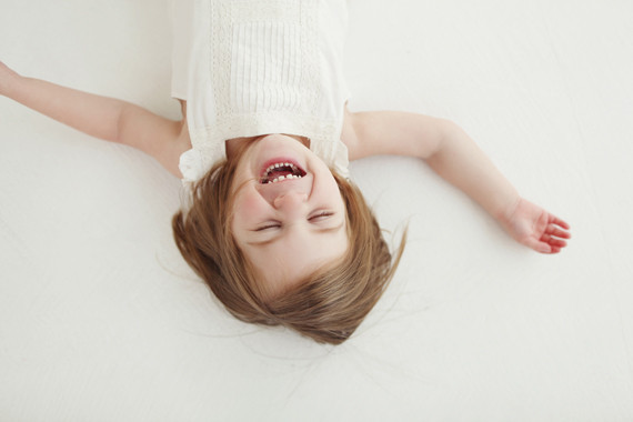 Floral studio maternity photos by Tracy Layne