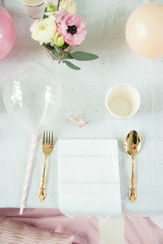 Birthday party table