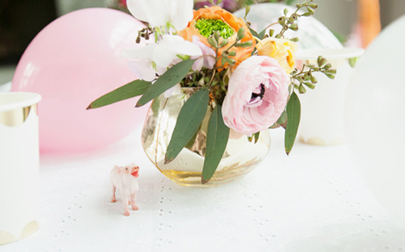 Sweet floral arrangement