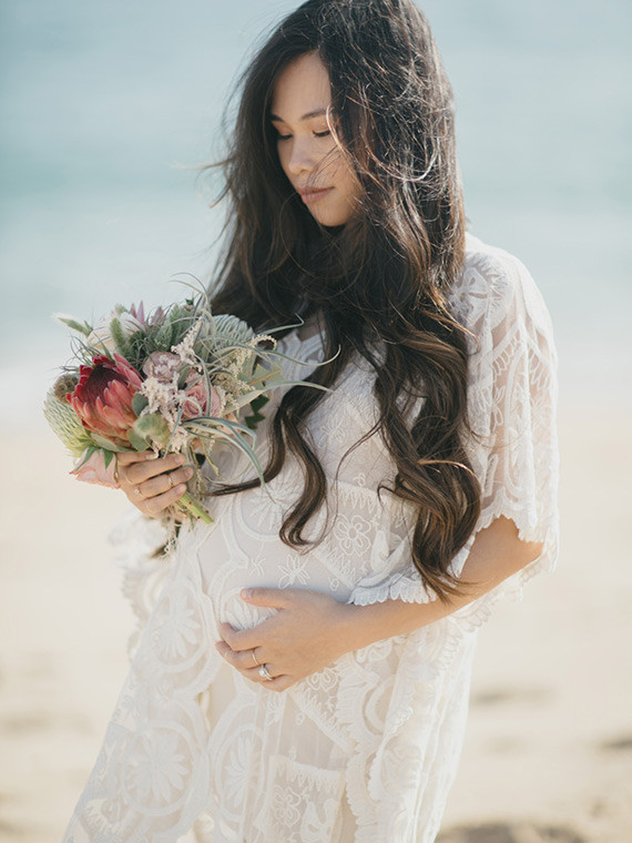 Boho maternity photos