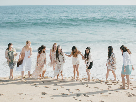 Boho Beach Baby Shower Inspiration