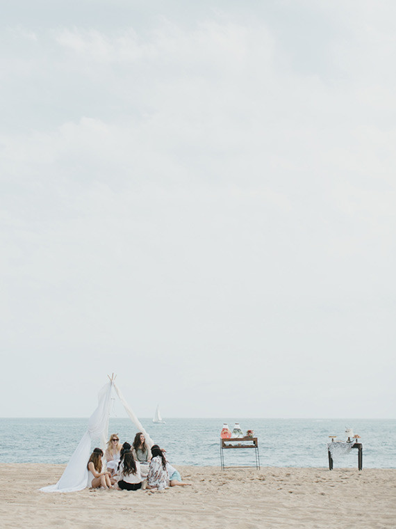 Boho Beach Baby Shower Inspiration