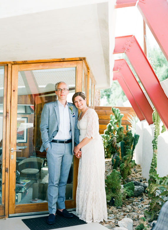 Palm Springs wedding portrait