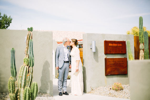 Palm Springs wedding portrait