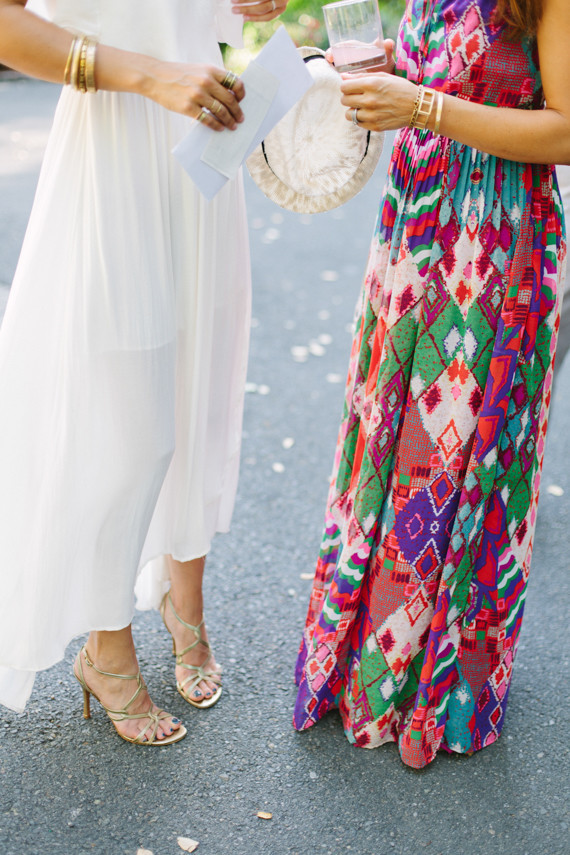 Outdoor dinner party