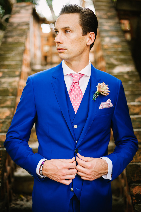 Groom portrait