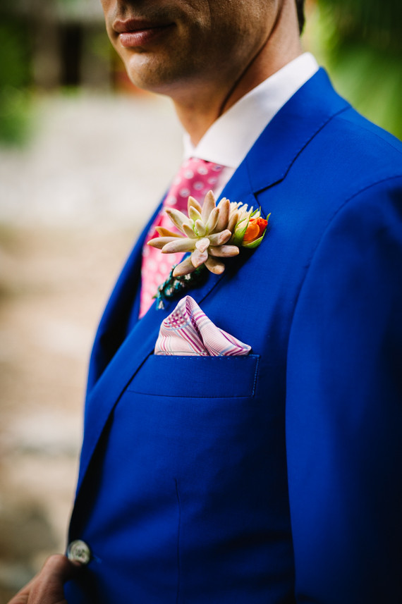 Groom's boutonniere