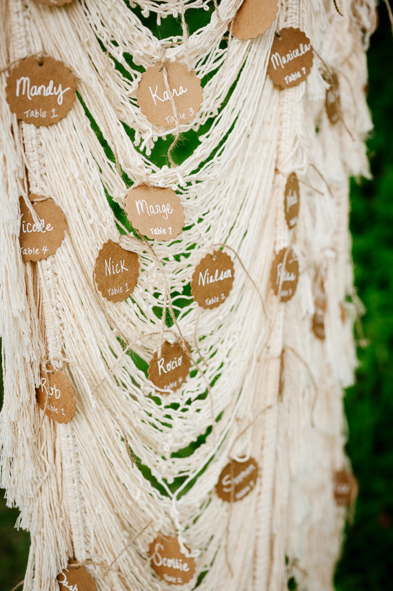 Escort card display Inspiration