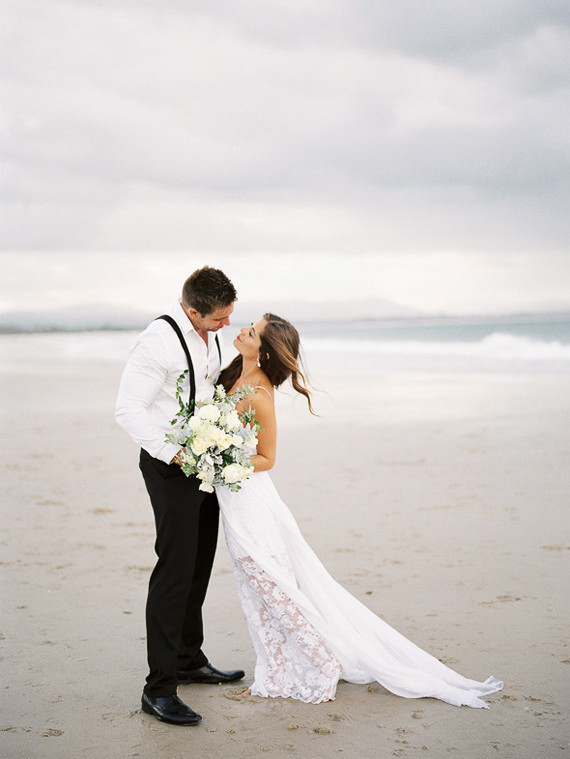 Beach wedding portrait Inspiration