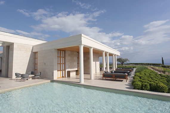 Amanzoe Hotel in Greece