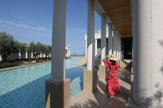 Amanzoe Hotel in Greece