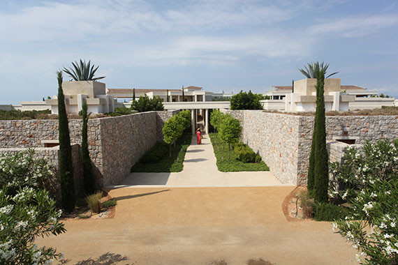 Amanzoe Hotel in Greece