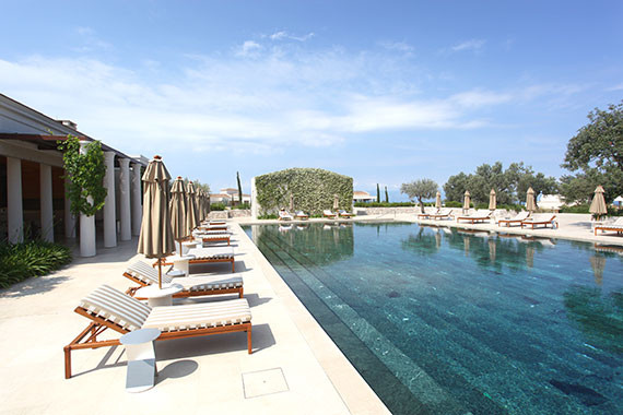 Amanzoe Hotel in Greece