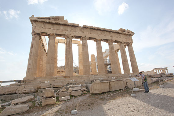 Acropolis in Greece