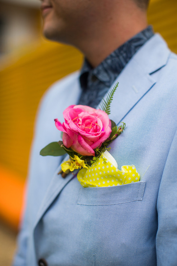Rose boutonnière