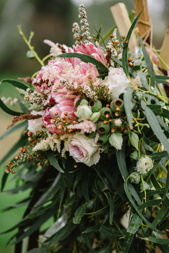 Floral teepee