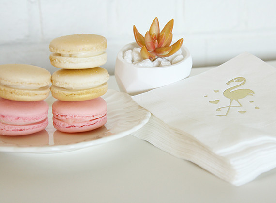 Pineapple and Flamingo party supplies Inspiration