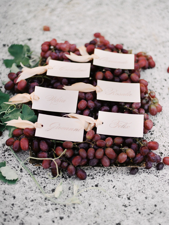 Escort cards