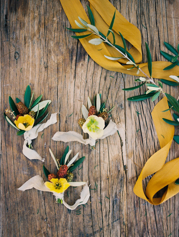 Wedding boutonnieres