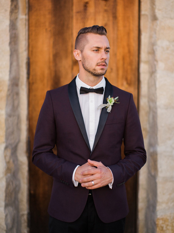 Groom portrait