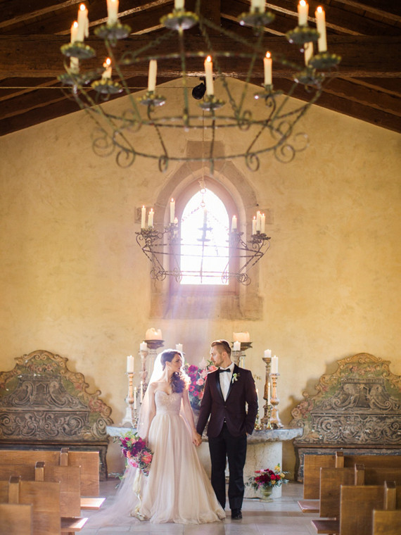 Chapel wedding ceremony