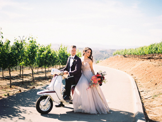 Vintage Italian scooter