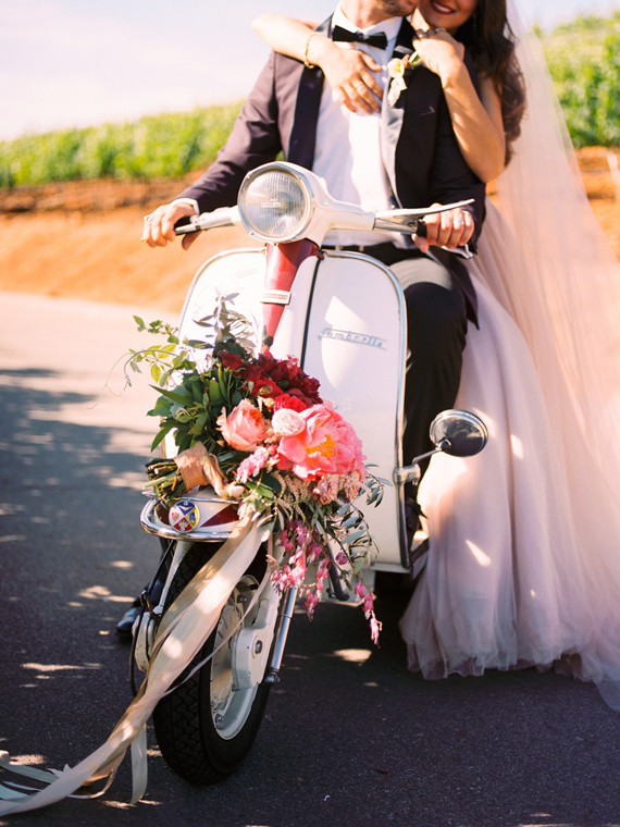 Vintage Italian scooter