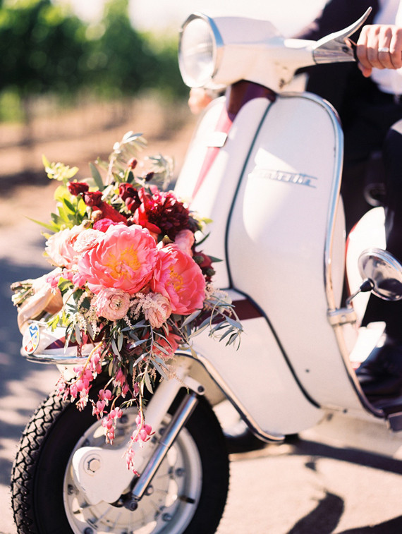 Vintage Italian scooter