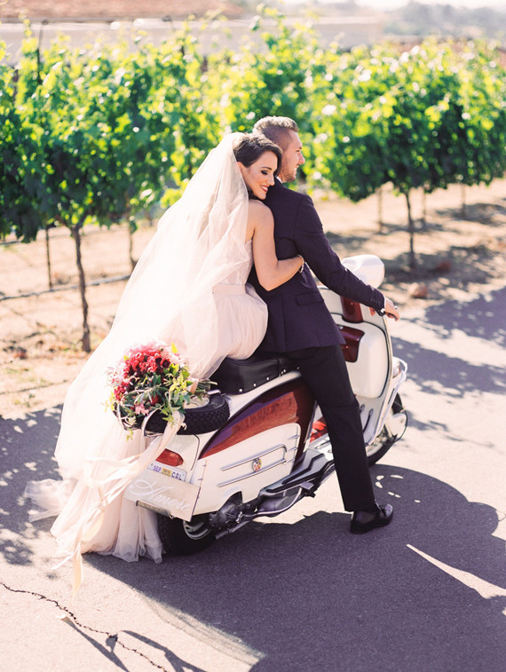 Vintage Italian scooter